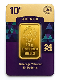 10 GR 24 AYAR PAKETLİ ALTIN AHLATÇI.Havale/Eft Sepetde  Extra %3,5 İndirim.